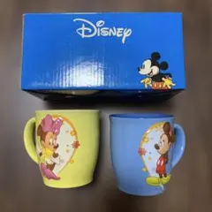 未使用　Disney ミッキー ミニー マグカップ 2個セット