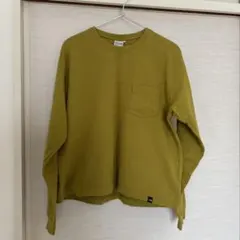 THE NORTH FACE 長袖Tシャツ オリーブグリーン