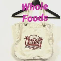 Whole Foods ホールフーズ　エコバッグ　キャンパスバッグHawaii