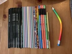 鉛筆　三菱　その他25本　HB B 2B