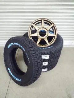 送料込☆ヨコハマジオランダーX-AT☆185/85R16☆ホワイトレター