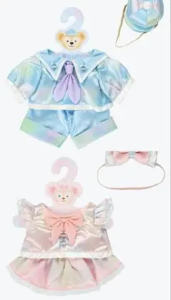 ダッフィーアンドフレンズ　カラフルハピネス　コスチューム　ダッフィーシェリーメイ