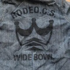 RODEO C.S. デニムボタンアップシャツ