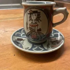 有田焼　円左エ門　壁掛　陶器　彦根屏風　江戸　侍 レア!! 有田焼 近江 彦根屏風画陶器 四角皿 - メルカリ