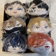 【お取り置き中】桃原暗鬼ごろリンマスコット6個セット♡ゴロマスぬいぐるみキーホル