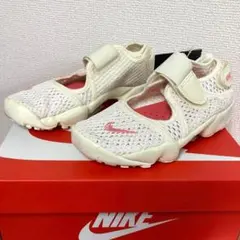 NIKEエアリフト ホワイト ピンク18センチ ナイキキッズサンダル スニーカー