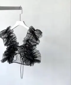 FETICO tulle bra フェティコ チュールブラ ビスチェ - メルカリ