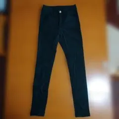 スキニーパンツ 150　グリーン　ストレッチ Sサイズ