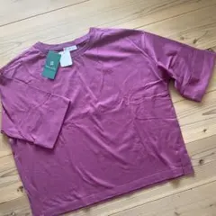 新品　Afternoon Tea リサイクルコットン 半袖Tシャツのサムネイル