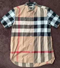 BURBERRY チェック柄 半袖シャツ