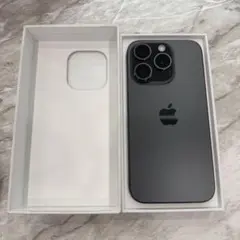 Apple iPhone 15 Pro スペースブラック 256gb 本体