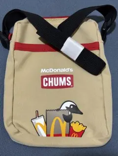【未使用品】McDonald's CHUMS コラボ ミニショルダーバッグ