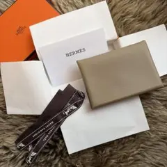신품 미사용 エルメス カルヴィデュオ エバーカラー ベージュマルファ