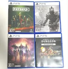 ペイデイ3&モータルシェル&エンドレスダンジョン&アウトライダーズ  PS5