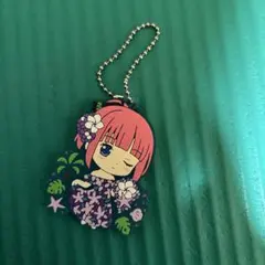 【新品】中野二乃　五等分の花嫁　ラバーマスコット　ラバマス