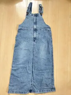 【値下げ】LEPSIM マタニティ　デニム　ジャンパースカート