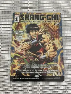 カンフーの達人、シャン・チー ボーダーレス Foil - メルカリ