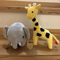 Dick Bruna ゾウとキリン ぬいぐるみセット