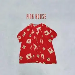レア PINKHOUSE✨ピンクハウス シャツ ヨークシャーテリア 