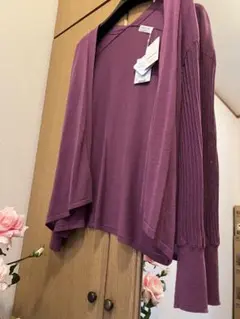 タグ付き新品　OFUON 薄手カーディガン サイズ38