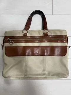 Paul Smith ビジネスバッグ ベージュ ブラウンのサムネイル