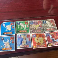 アマダポケモンシール列伝8枚セット