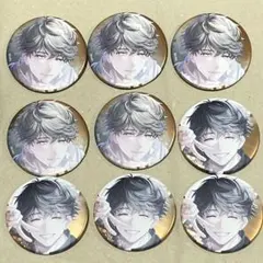 魔道祖師　箔押し風カンバッジ　缶バッジ　魔道学園　ver.B 藍曦臣　10点 魔道祖師 箔押し風カンバッジ 缶バッジ 魔道学園 ver.B 藍曦臣 10点
