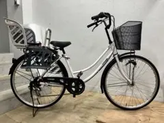 美品 自転車 26インチ ラファーレ 6Sオート サカモトテクノ(SAKAMOTO TECHNO) シティ