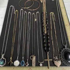 まとめ売りアクセサリーR84☆ネックレスなど12点オークション
