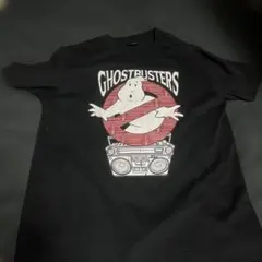 MovieTシャツ　ゴーストバスターズGHOSTBUSTERSブラック Tシャツ