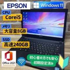 NECノートパソコン バーサプロcorei5 windows10pro 初期化済 - メルカリ