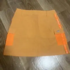 最終値下げ　New Balance ゴルフスカート オレンジ