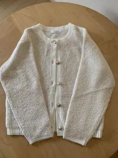 chocol raffine ホワイトカーディガン