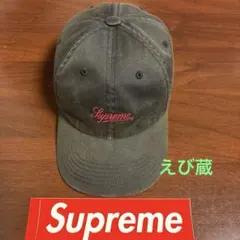 6パネルキャップ シュプリーム