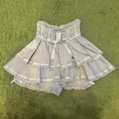 LIZLISA コルセットライクティアードスカパンのサムネイル