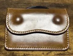 激渋　レーデルオガワ　コードバン　 ウォレット　エイジンググリーン