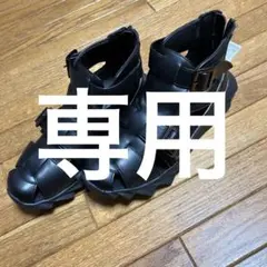 黒のセンソユニコ　ブーツ風サンダル新品未使用 2026年最新】センソユニコブーツの人気アイテム - メルカリ