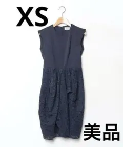 ペイズリードッキングワンピース　オケージョン　ドレス　パーティドレス　結婚式