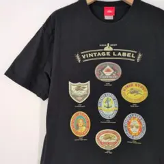 KIRIN BEER VINTAGE LABEL Tシャツ ブラック Lのサムネイル