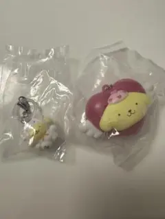 めじるしアクセサリー サンリオふわふわスノー　ポムポムプリンエンジェルライト