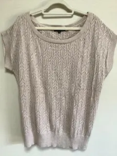 【再値下げ！】綿シルク混ニットベスト　Eddie Bauer