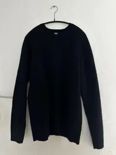 【試着のみ】 ユニクロ ラムウール クルーネック セーター