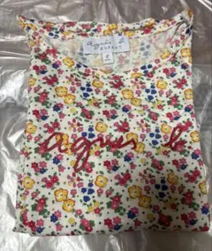 アニエスベー　花柄 Tシャツ 8ans 120くらい