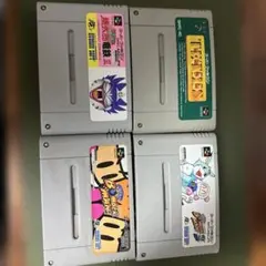 おまけ付き、スーパーファミコン・ゲームボーイカラーソフト4本セット