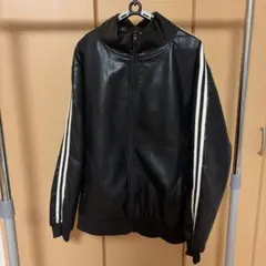 AZUL by moussy フェイクレザー トラックジャケットのサムネイル