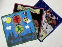 FELLER デザインタオルハンカチ 3枚セット