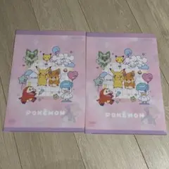 新品未使用　ポケモン クリアファイル 2枚セット