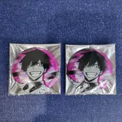 桃源暗鬼　桃角桜介　グリッター缶バッジ　２個プレミアムショップ