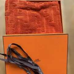 HERMES タオルハンカチ 新品未使用Hロゴのサムネイル