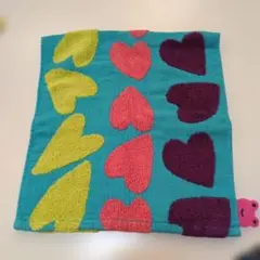 ATSUKO MATANO ハート柄フェイスタオル